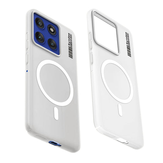 Frosted Sleek Matte Wireless Charging Support Back Cover Case for Motorola Moto Edge 60 Pro 5G With Raised Camera Protection