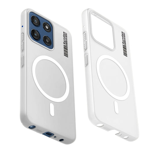 Frosted Sleek Matte Wireless Charging Support Back Cover Case for Motorola Edge 60 Stylus 5G With Raised Camera Protection