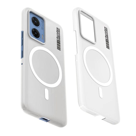Frosted Sleek Matte With Raised Camera Protection Back Cover Case For Motorola Moto G96 5G
