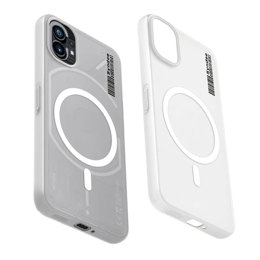 Frosted Sleek Matte Wireless Charging Support Back Cover Case for Nothing Phone 1 With Raised Camera Protection