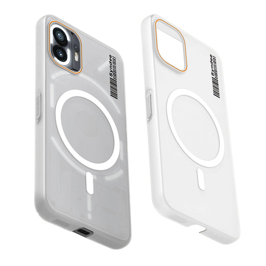 Colourful Frosted Matte Wireless Charging Support Back Cover Case for Nothing Phone 2 With Raised Camera Protection