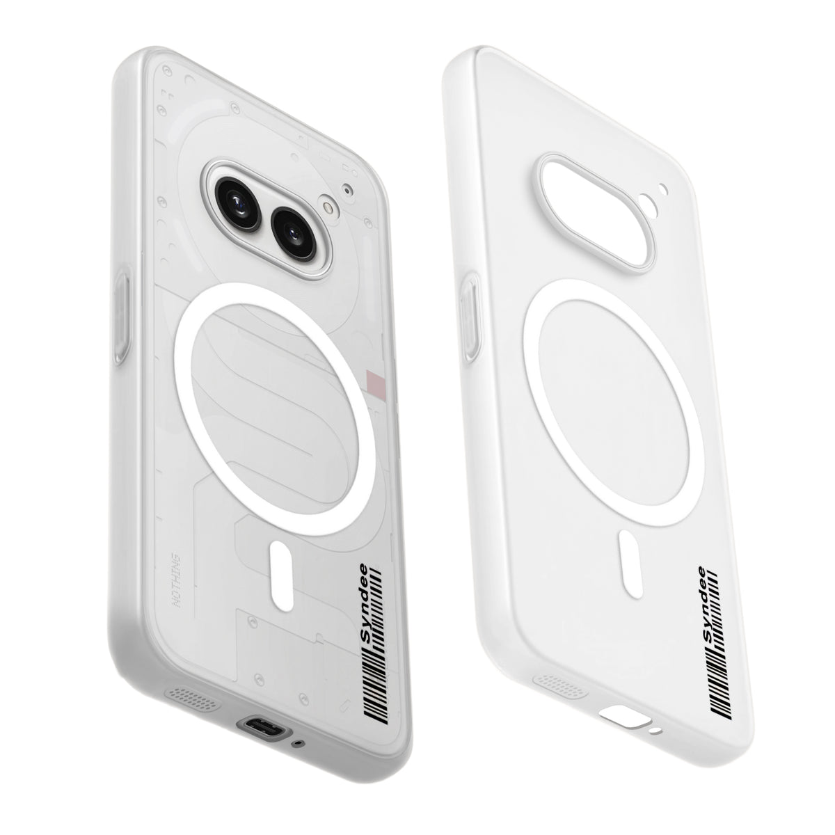 Frosted Sleek Matte Wireless Charging Support Back Cover Case for Nothing Phone 2A With Raised Camera Protection