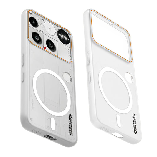 Colourful Frosted Matte Wireless Charging Support Back Cover Case for Nothing Phone 3 With Raised Camera Protection