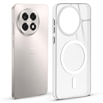 Anti-Yellow Scratch Resistant Case Support Magnetic Accessories Back Cover For OnePlus 13R 5G