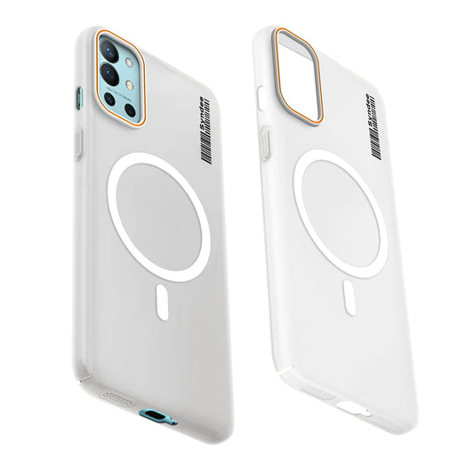 Colourful Frosted Matte With Raised Camera Protection Back Cover Case For OnePlus 9R