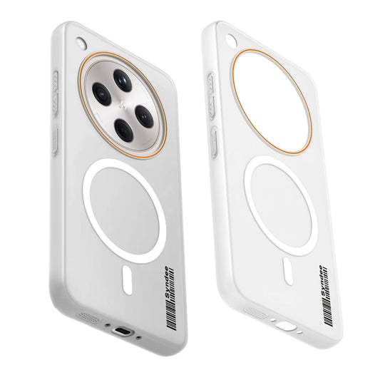 Colourful Frosted Matte Wireless Charging Support Back Cover Case for Oppo Find X8 5G With Raised Camera Protection