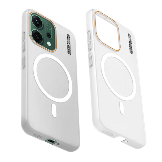 Colourful Frosted Matte With Raised Camera Protection Back Cover Case For Oppo Reno 14 5G