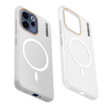 Colourful Frosted Matte With Raised Camera Protection Back Cover Case For Oppo Reno 15C 5G