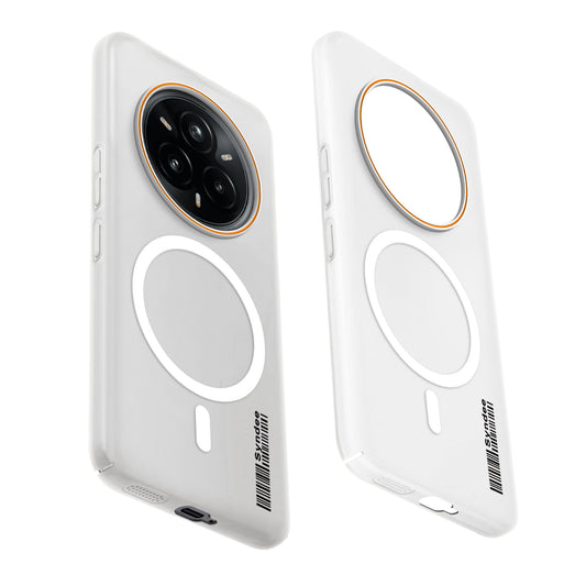 Colourful Frosted Matte With Raised Camera Protection Back Cover Case For Realme 14 Pro 5G