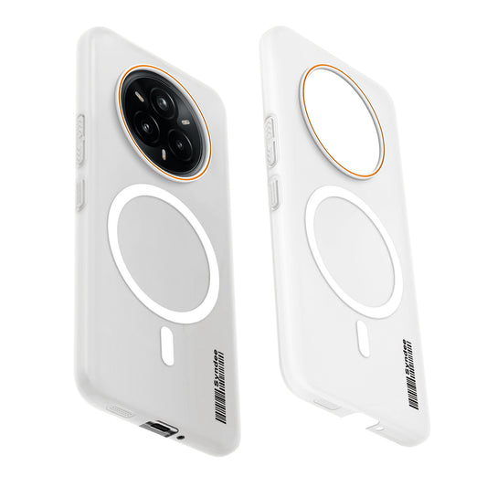 Colourful Frosted Matte With Raised Camera Protection Back Cover Case For Realme 14 Pro Plus 5G