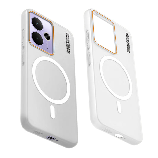 Colourful Frosted Matte With Raised Camera Protection Back Cover Case For Realme 14T 5G