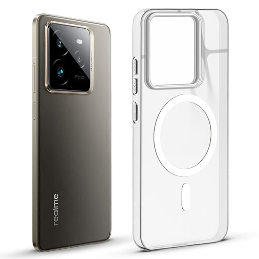 Anti-Yellow Scratch Resistant Case Support Magnetic Accessories Back Cover For Realme GT 7 Pro 5G