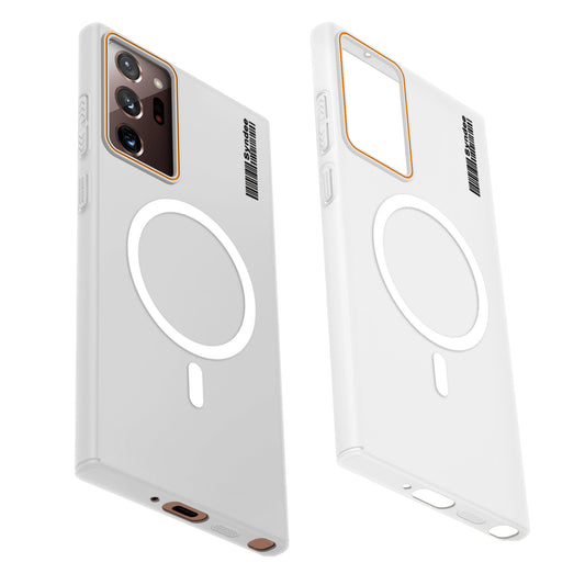 Colourful Frosted Matte Wireless Charging Support Back Cover Case for Samsung Note 20 Ultra 5G With Raised Camera Protection