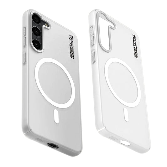 Frosted Sleek Matte Wireless Charging Support Back Cover Case For Samsung S23 5G With Raised Camera Protection