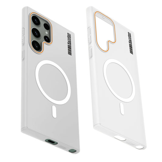 Colourful Frosted Matte Wireless Charging Support Back Cover Case for Samsung S23 Ultra 5G With Raised Camera Protection