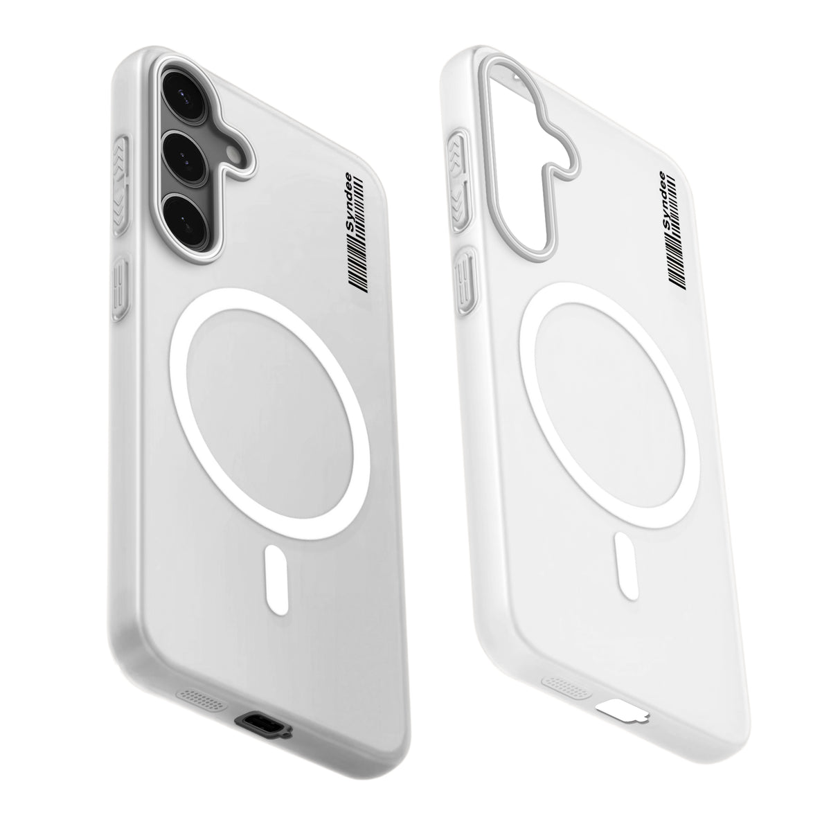 Frosted Sleek Matte Wireless Charging Support Back Cover Case For Samsung S24 5G With Raised Camera Protection