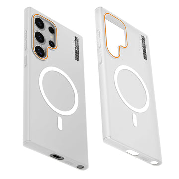 Colourful Frosted Matte Wireless Charging Support Back Cover Case for Samsung S24 Ultra 5G With Raised Camera Protection