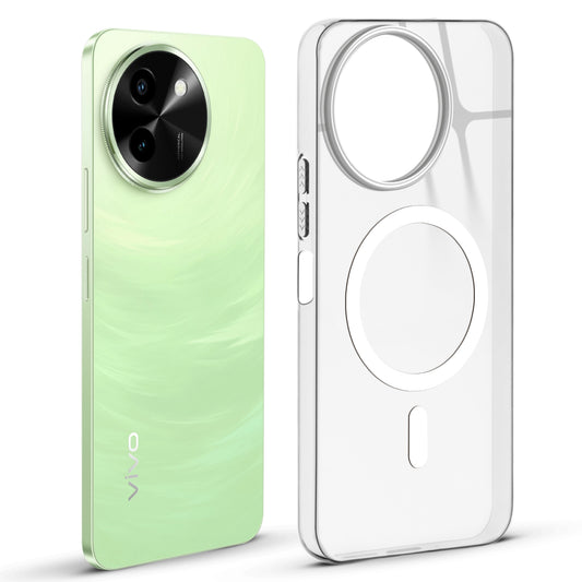 Anti-Yellow Scratch Resistant Case Support Magnetic Accessories Back Cover For Vivo T3x 5G