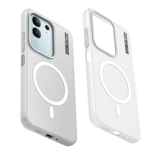 Frosted Sleek Matte With Raised Camera Protection Back Cover Case For Vivo T4x 5G