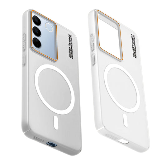 Colourful Frosted Matte With Raised Camera Protection Back Cover Case For Vivo V27 5G