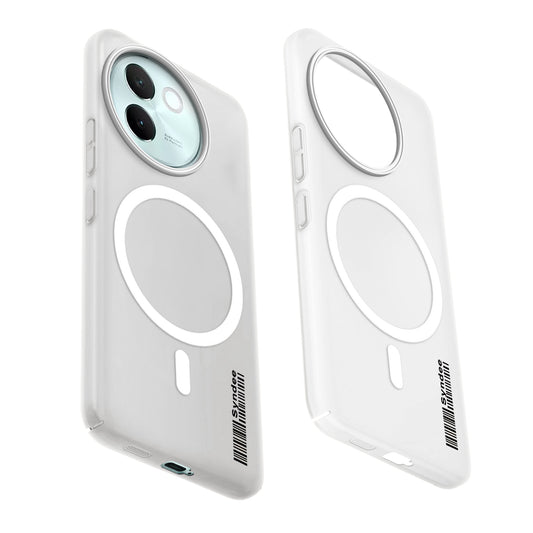 Frosted Sleek Matte With Raised Camera Protection Back Cover Case For Vivo V30e 5G