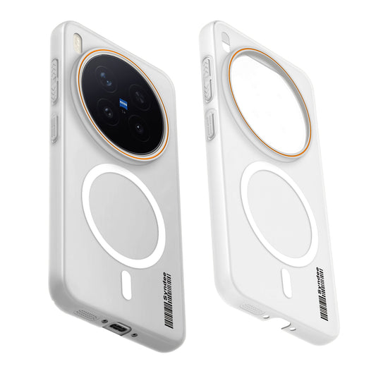 Colourful Frosted Matte Wireless Charging Support Back Cover Case for Vivo X300 Pro 5G With Raised Camera Protection
