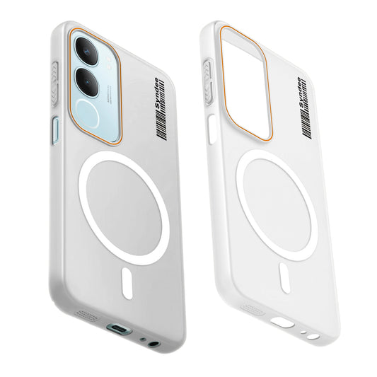 Colourful Frosted Matte With Raised Camera Protection Back Cover Case For Vivo Y29 5G