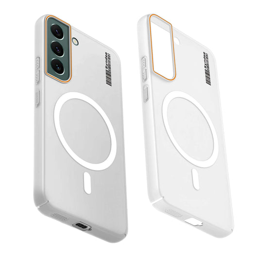 Colourful Frosted Matte Wireless Charging Support Back Cover Case for Samsung S22 Plus 5G With Raised Camera Protection