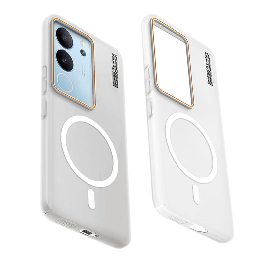 Colourful Frosted Matte With Raised Camera Protection Back Cover Case For Vivo V29 5G