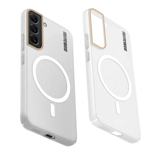 Colourful Frosted Matte Wireless Charging Support Back Cover Case for Samsung S22 5G With Raised Camera Protection