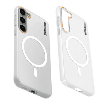 Colourful Frosted Matte Wireless Charging Support Back Cover Case for Samsung S23 5G With Raised Camera Protection