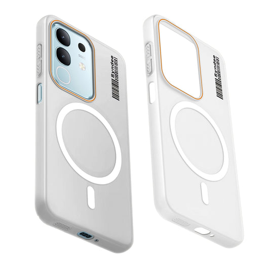 Colourful Frosted Matte With Raised Camera Protection Back Cover Case For iQOO Z10x 5G