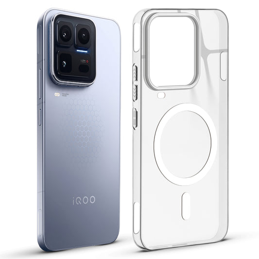 Anti-Yellow Scratch Resistant Case Support Wireless Charging Back Cover For iQOO 15 Ultra 5G