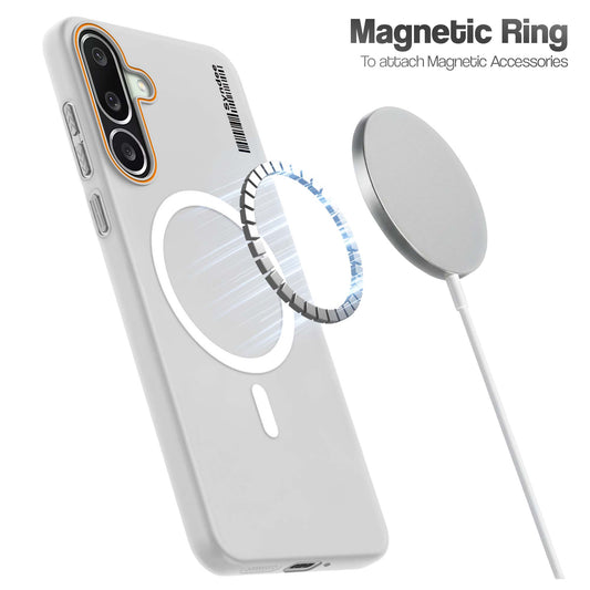Colourful Frosted Matte With Raised Camera Protection Back Cover Case For Samsung M56 5G