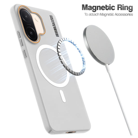 Colourful Frosted Matte With Raised Camera Protection Back Cover Case For Vivo V60e 5G