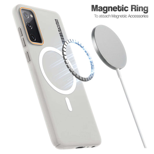 Colourful Frosted Matte Wireless Charging Support Back Cover Case for Samsung S20 FE 5G With Raised Camera Protection