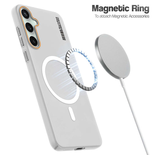 Colourful Frosted Matte Wireless Charging Support Back Cover Case for Samsung S23 FE 5G With Raised Camera Protection