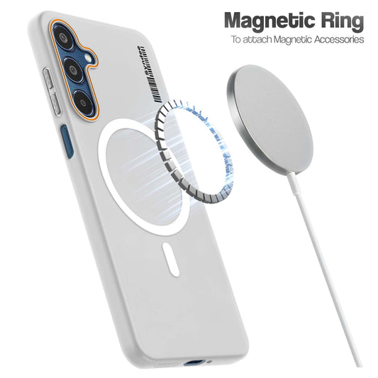 Colourful Frosted Matte With Raised Camera Protection Back Cover Case For Samsung M35 5G