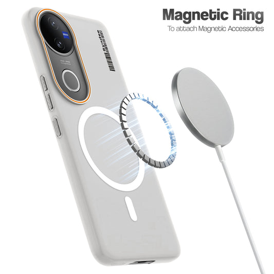 Colourful Frosted Matte With Raised Camera Protection Back Cover Case For Vivo V50 5G