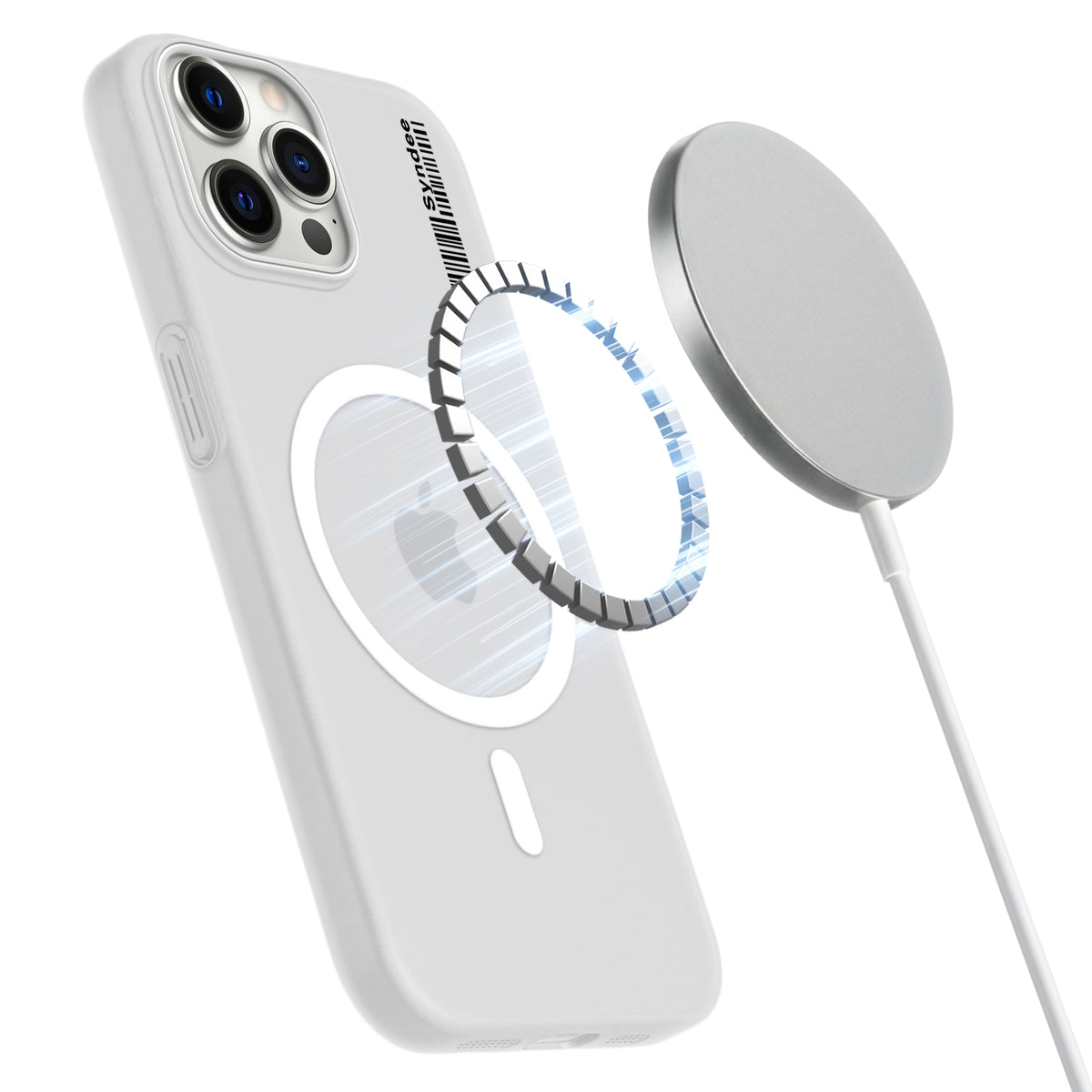 Frosted Sleek Matte Wireless Charging Support Back Cover Case For Apple iPhone 12 Pro Max With Raised Camera Protection
