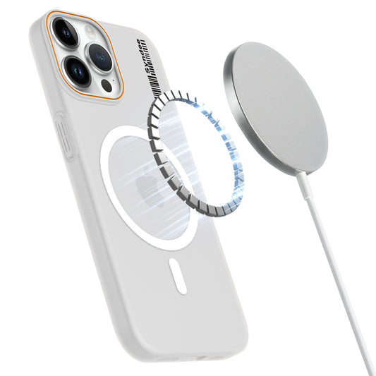 Colourful Frosted Matte Wireless Charging Support Back Cover Case for Apple iPhone 15 Pro With Raised Camera Protection