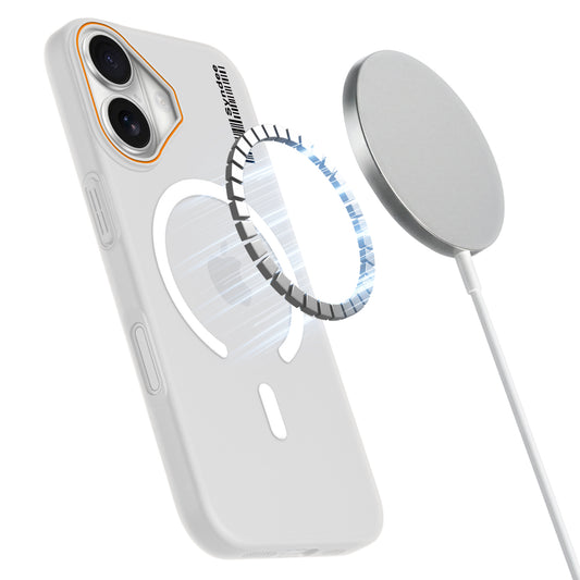 Colourful Frosted Matte Wireless Charging Support Back Cover Case for Apple iPhone 17 With Raised Camera Protection