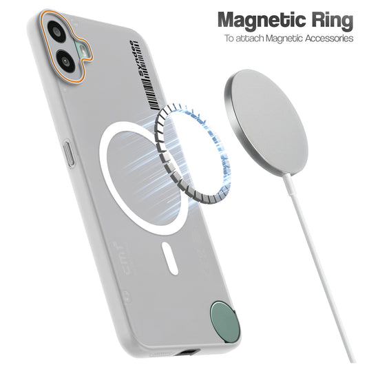 Colourful Frosted Matte With Raised Camera Protection Back Cover Case For CMF Nothing Phone 1