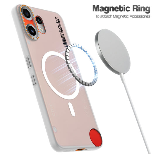 Colourful Frosted Matte With Raised Camera Protection Back Cover Case For CMF Nothing Phone 2 Pro