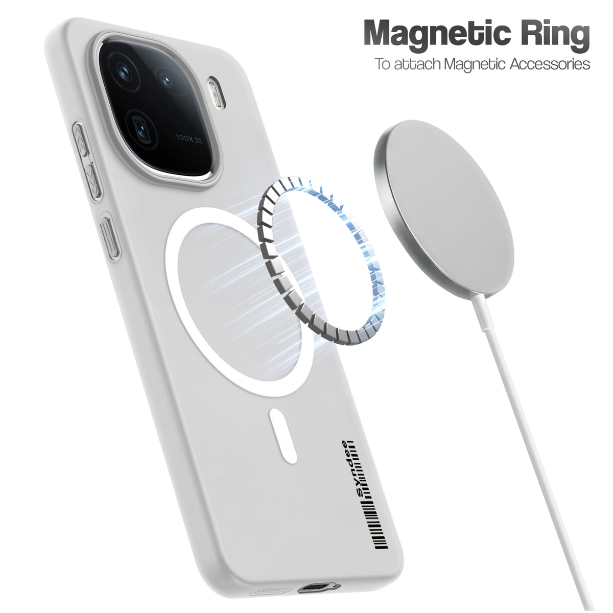 Frosted Sleek Matte With Raised Camera Protection Back Cover Case For iQOO 12 5G