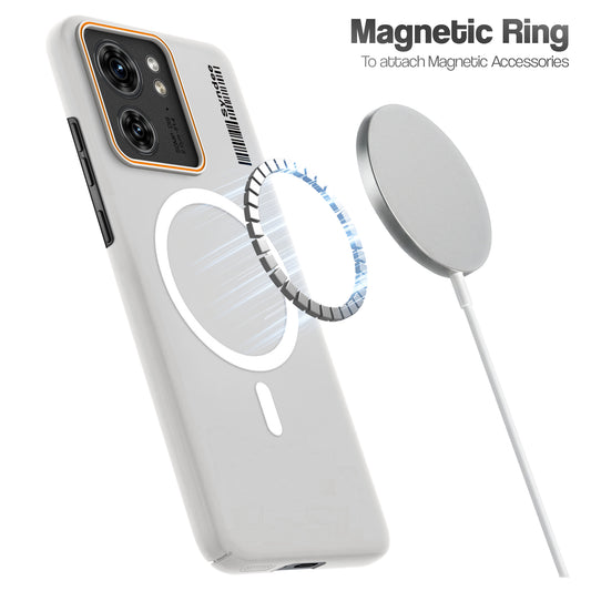 Colorful Frosted Matte Wireless Charging Support For Motorola Moto Edge 40 5G