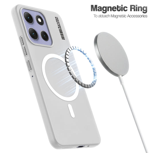 Frosted Sleek Matte With Raised Camera Protection Back Cover Case For Motorola G86 Power 5G