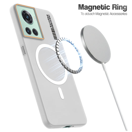 Colourful Frosted Matte With Raised Camera Protection Back Cover Case For OnePlus 10R 5G