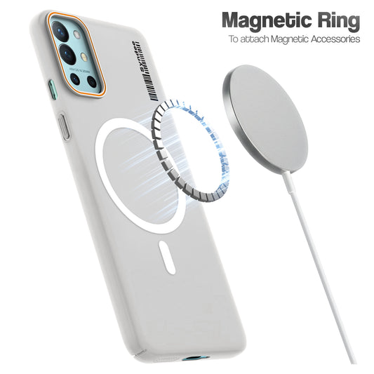 Colourful Frosted Matte With Raised Camera Protection Back Cover Case For OnePlus 9R