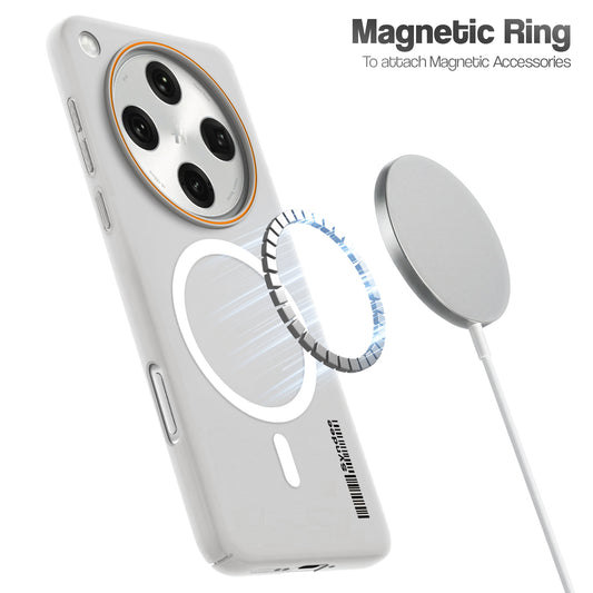 Colourful Frosted Matte Wireless Charging Support Back Cover Case for Oppo Find X8 Pro 5G With Raised Camera Protection